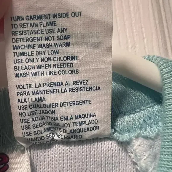 Vintage Cuddle Towne Footed Sleeper size 4T - Picture 3 of 5